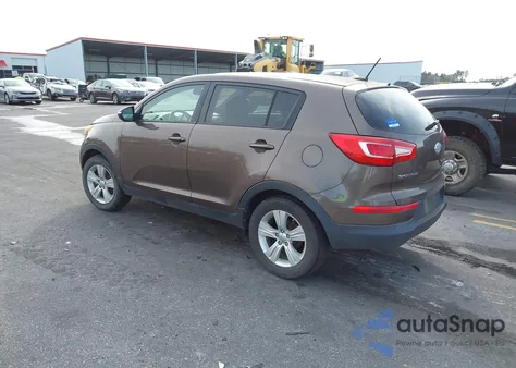 2013 Kia Sportage Lx from USA, damaged, VIN KNDPB3A27D7496552